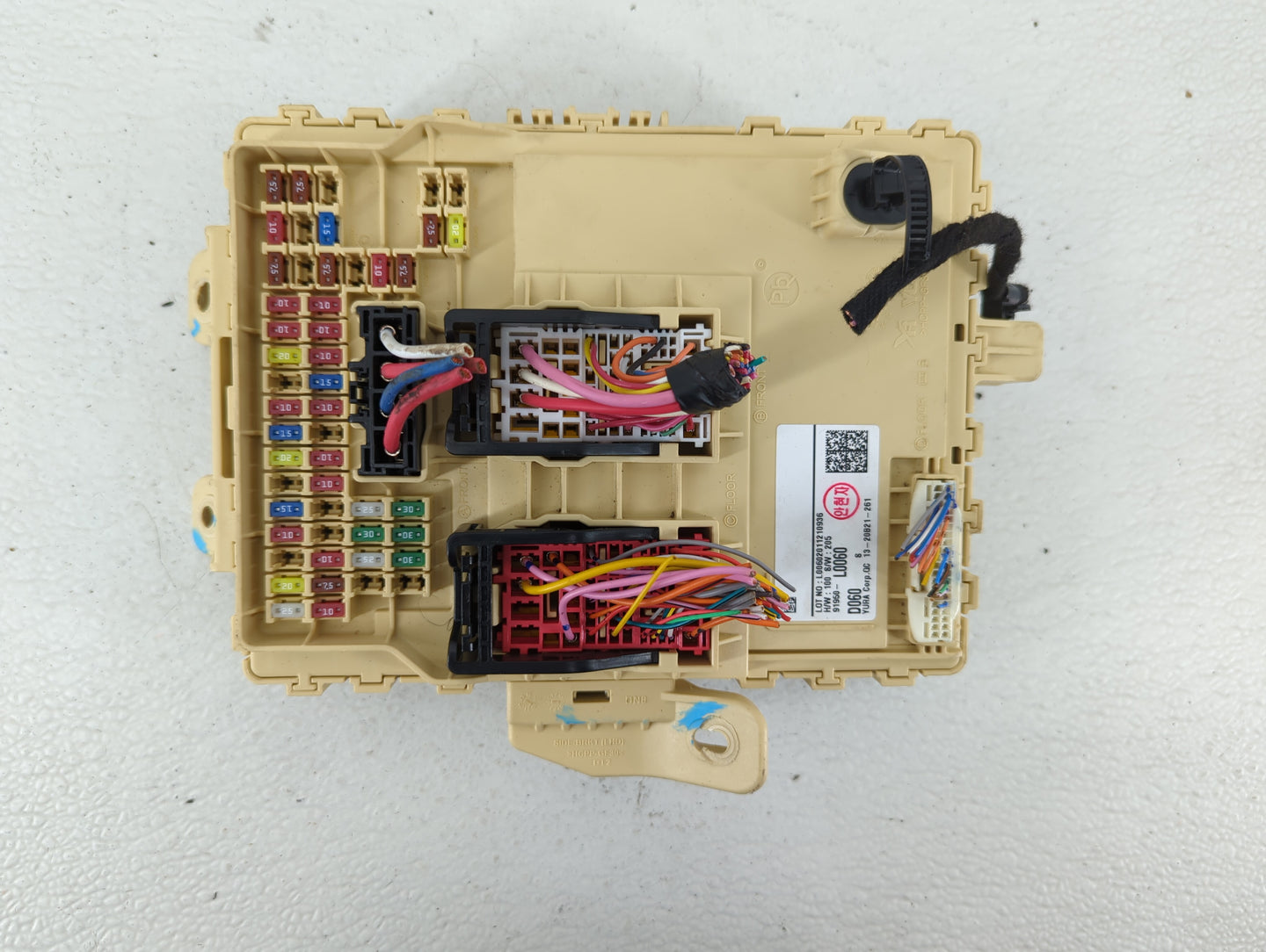 2020-2023 Hyundai Sonata Fusebox Fuse Box Panel Relay Module P/N:91955-L0451 Fits Fits 2020 2021 2022 2023 OEM Used Auto Par