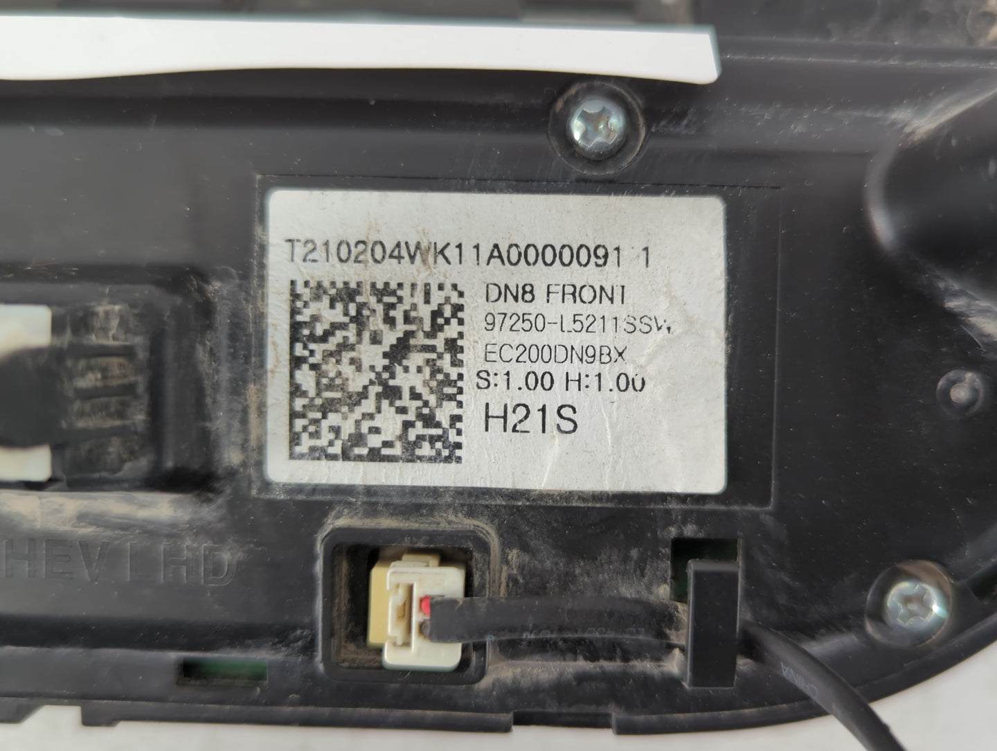 2020-2023 Hyundai Sonata Climate Control Module Temperature AC/Heater Replacement P/N:97250-L5211 Fits Fits 2020 2021 2022 2