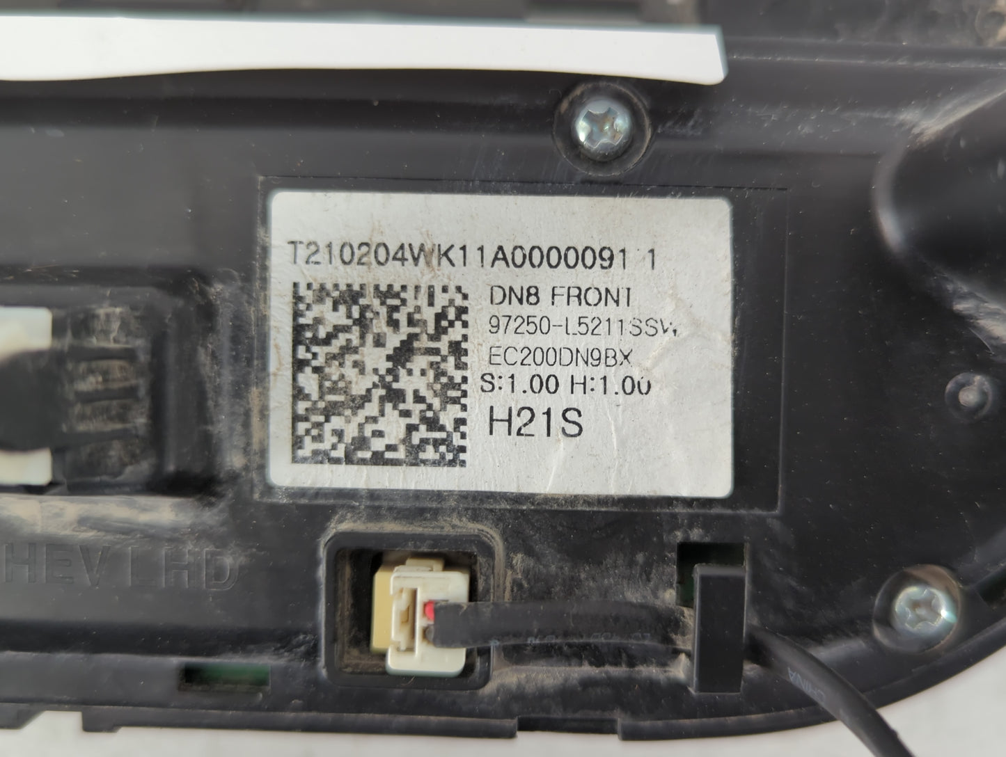 2020-2023 Hyundai Sonata Climate Control Module Temperature AC/Heater Replacement P/N:97250-L5211 Fits Fits 2020 2021 2022 2