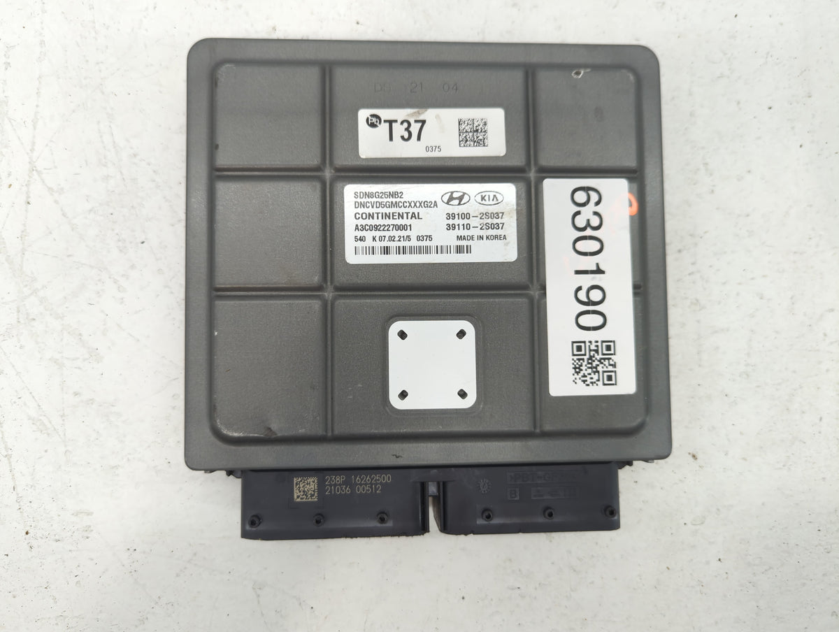 2021 Hyundai Sonata PCM Engine Control Computer ECU ECM PCU OEM P/N:39110-2S037 39100-2S037 OEM Used Auto Parts - Oemusedaut