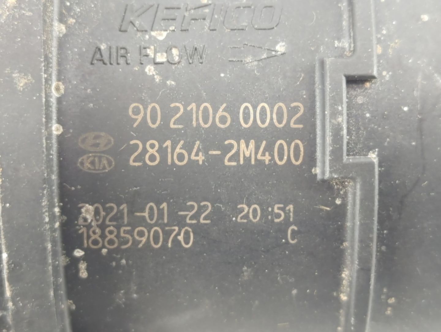 2020-2023 Hyundai Sonata Mass Air Flow Meter Maf - Oemusedautoparts1.com