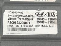 2020-2021 Hyundai Sonata PCM Engine Control Computer ECU ECM PCU OEM P/N:39100-2SDG0 39103-2SDG0 Fits Fits 2020 2021 OEM Use