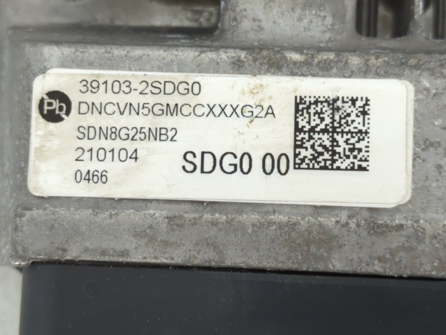 2020-2021 Hyundai Sonata PCM Engine Control Computer ECU ECM PCU OEM P/N:39100-2SDG0 39103-2SDG0 Fits Fits 2020 2021 OEM Use
