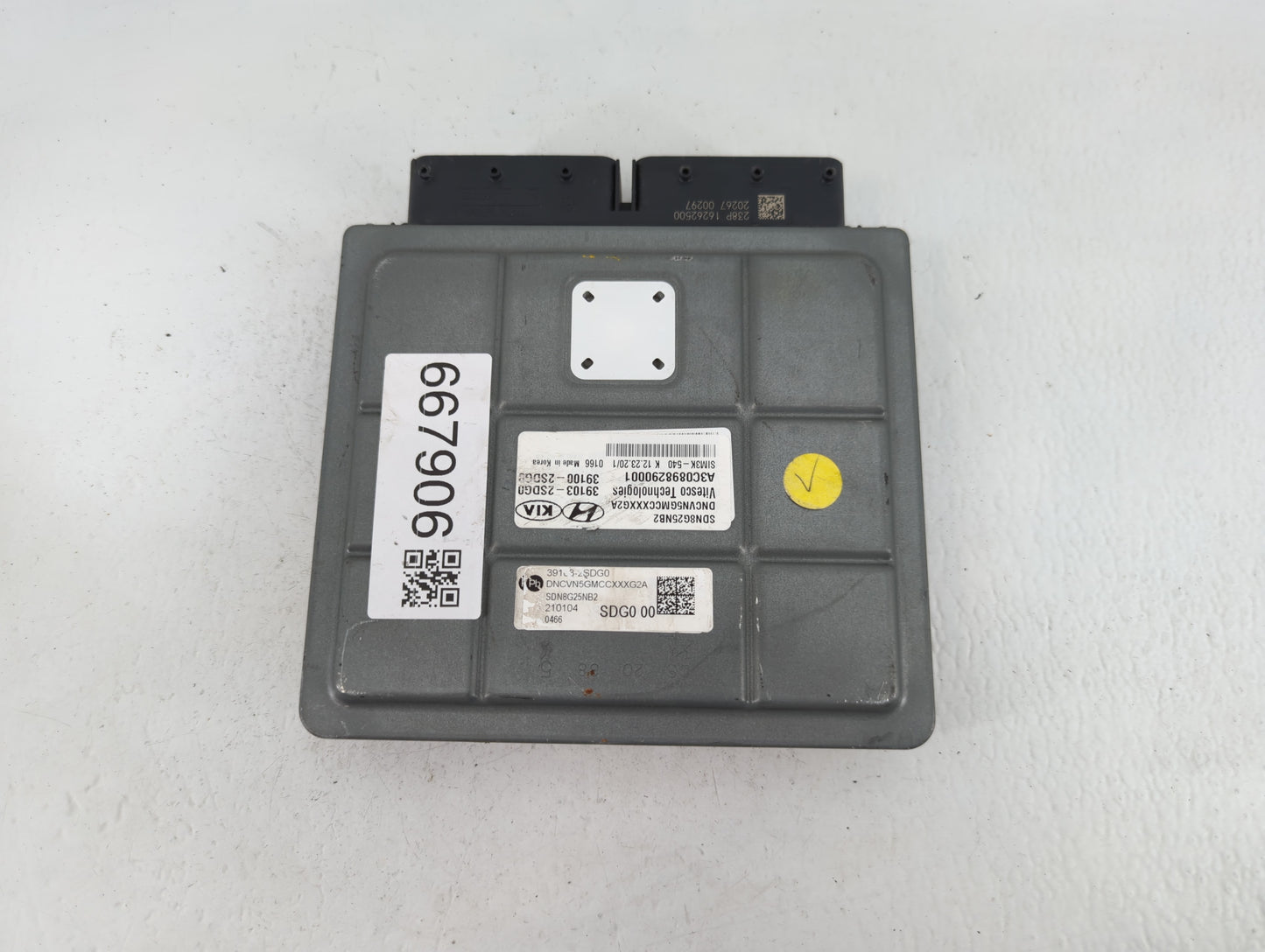 2020-2021 Hyundai Sonata PCM Engine Control Computer ECU ECM PCU OEM P/N:39100-2SDG0 39103-2SDG0 Fits Fits 2020 2021 OEM Use