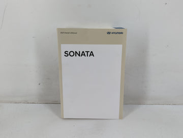 2021 Hyundai Sonata Owners Manual Book Guide P/N:MDW0-EU0DC OEM Used Auto Parts - Oemusedautoparts1.com