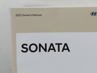 2021 Hyundai Sonata Owners Manual Book Guide P/N:MDW0-EU0DC OEM Used Auto Parts - Oemusedautoparts1.com