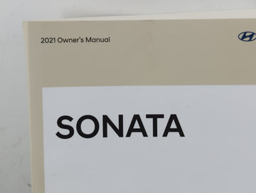 2021 Hyundai Sonata Owners Manual Book Guide P/N:MDW0-EU0DC OEM Used Auto Parts