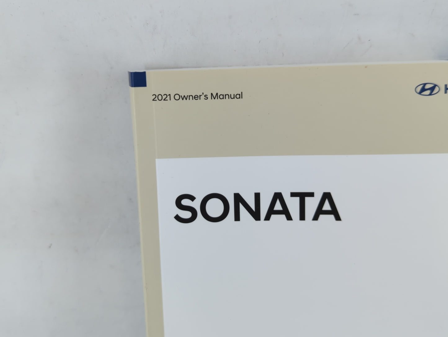 2021 Hyundai Sonata Owners Manual Book Guide P/N:LDV0-EU12A OEM Used Auto Parts - Oemusedautoparts1.com
