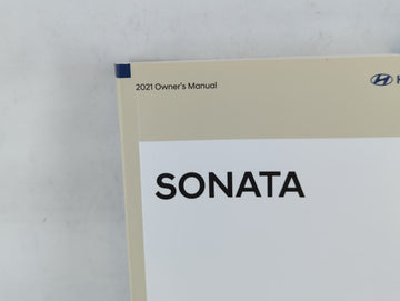 2021 Hyundai Sonata Owners Manual Book Guide P/N:LDV0-EU12A OEM Used Auto Parts