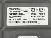 2020-2021 Hyundai Sonata PCM Engine Control Computer ECU ECM PCU OEM P/N:39104-2SDF0 39100-2SDF0 Fits Fits 2020 2021 OEM Use