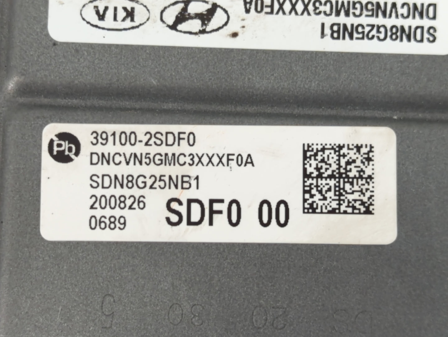 2020-2021 Hyundai Sonata PCM Engine Control Computer ECU ECM PCU OEM P/N:39104-2SDF0 39100-2SDF0 Fits Fits 2020 2021 OEM Use