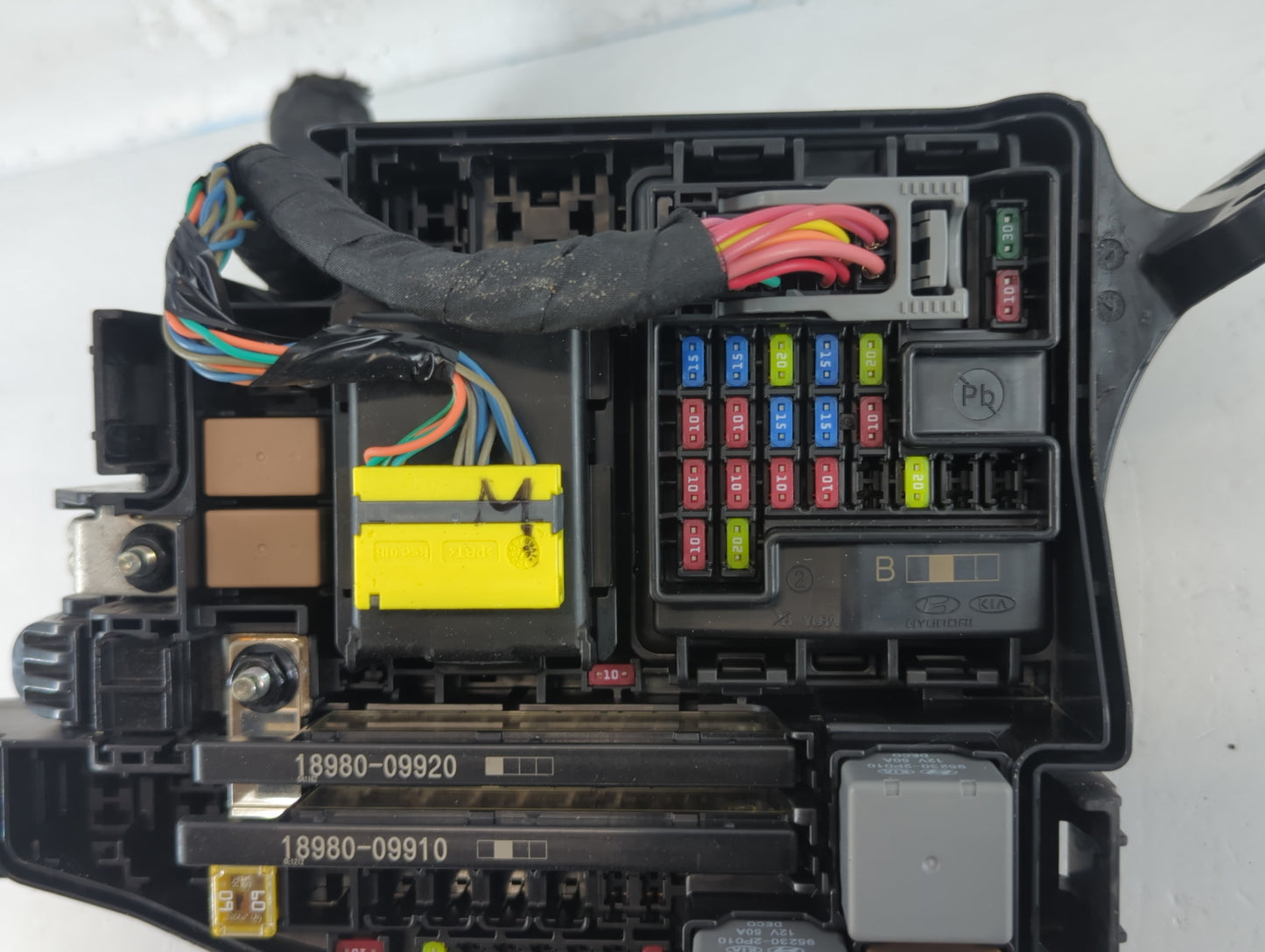 2020-2023 Hyundai Sonata Fusebox Fuse Box Panel Relay Module P/N:91955-L0451 Fits Fits 2020 2021 2022 2023 OEM Used Auto Par