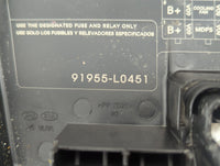 2020-2023 Hyundai Sonata Fusebox Fuse Box Panel Relay Module P/N:91955-L0451 Fits Fits 2020 2021 2022 2023 OEM Used Auto Par