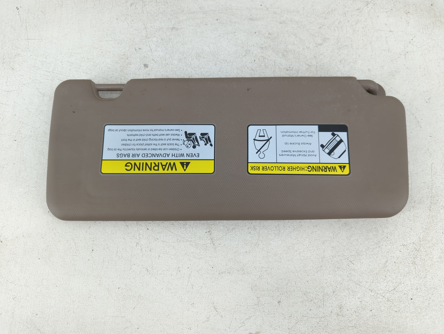 2016-2021 Hyundai Tucson Sun Visor Shade Replacement Passenger Right Mirror Fits Fits 2016 2017 2018 2019 2020 2021 OEM Used