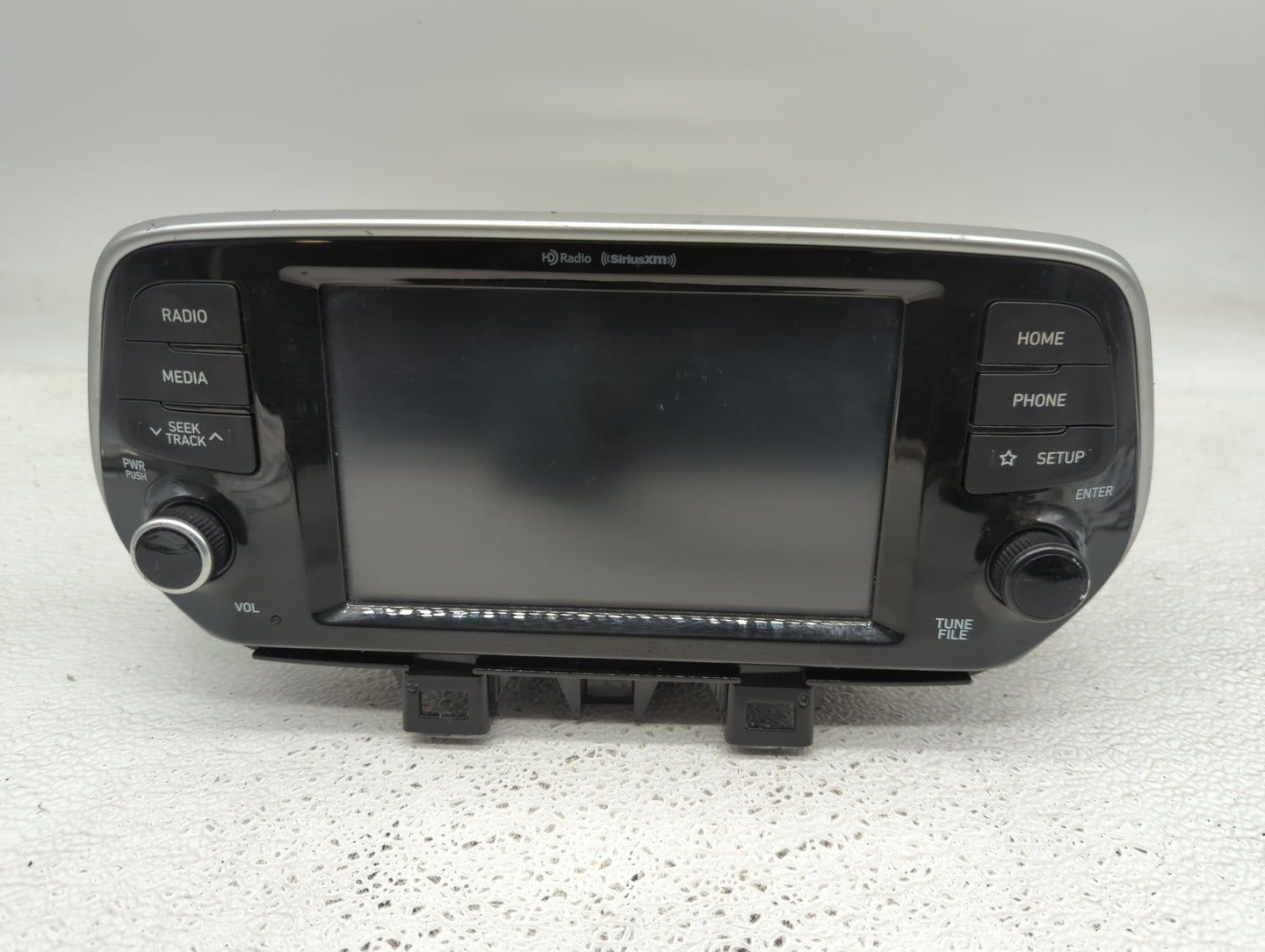 2019-2021 Hyundai Tucson Radio AM FM Cd Player Receiver Replacement P/N:96160D3920ZL5 Fits Fits 2019 2020 2021 OEM Used Auto