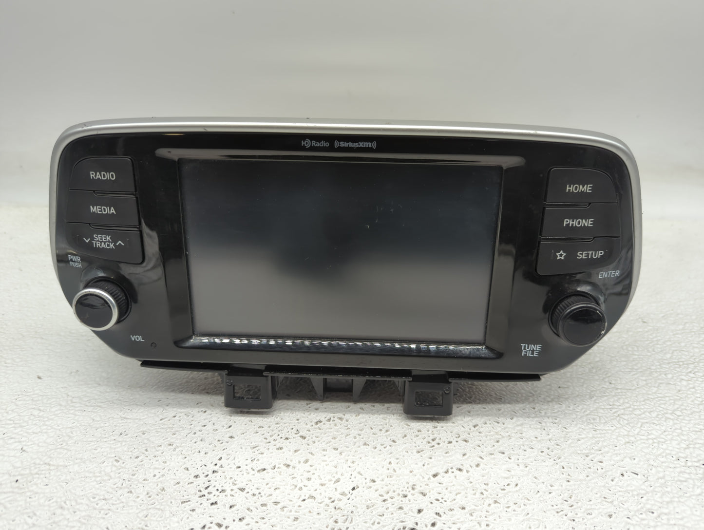 2019-2021 Hyundai Tucson Radio AM FM Cd Player Receiver Replacement P/N:96160D3920ZL5 Fits Fits 2019 2020 2021 OEM Used Auto