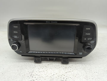 2019-2021 Hyundai Tucson Radio AM FM Cd Player Receiver Replacement P/N:96160D3920ZL5 Fits Fits 2019 2020 2021 OEM Used Auto