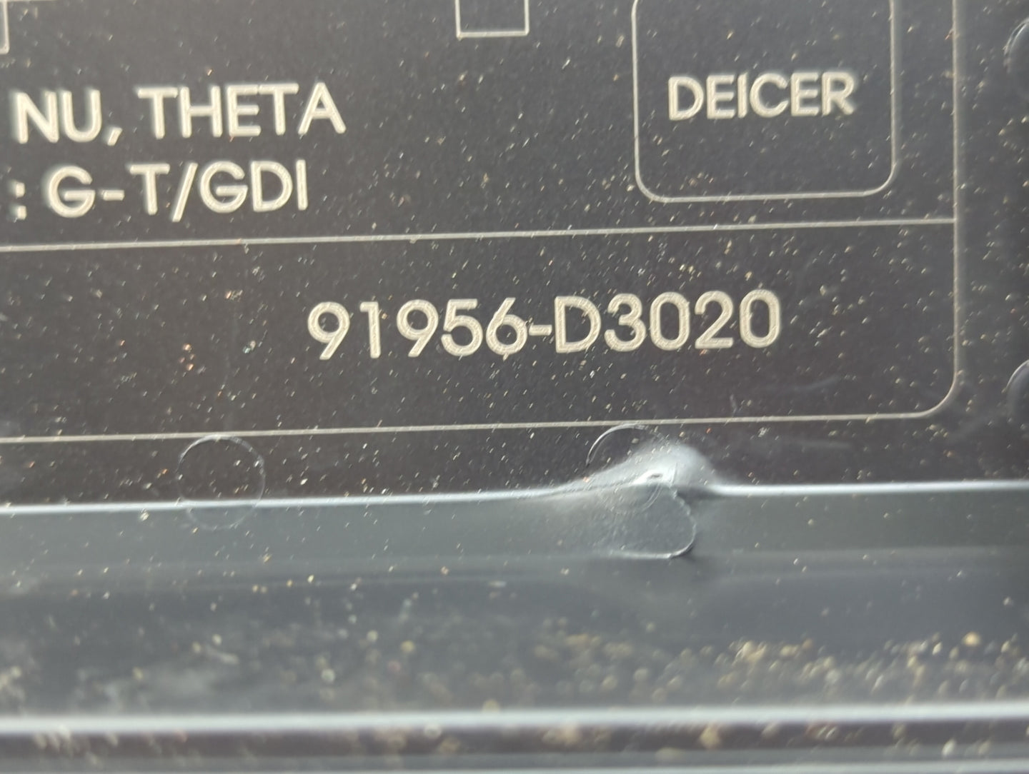 2019-2021 Hyundai Tucson Fusebox Fuse Box Panel Relay Module P/N:91956-D3020 Fits Fits 2019 2020 2021 OEM Used Auto Parts - 