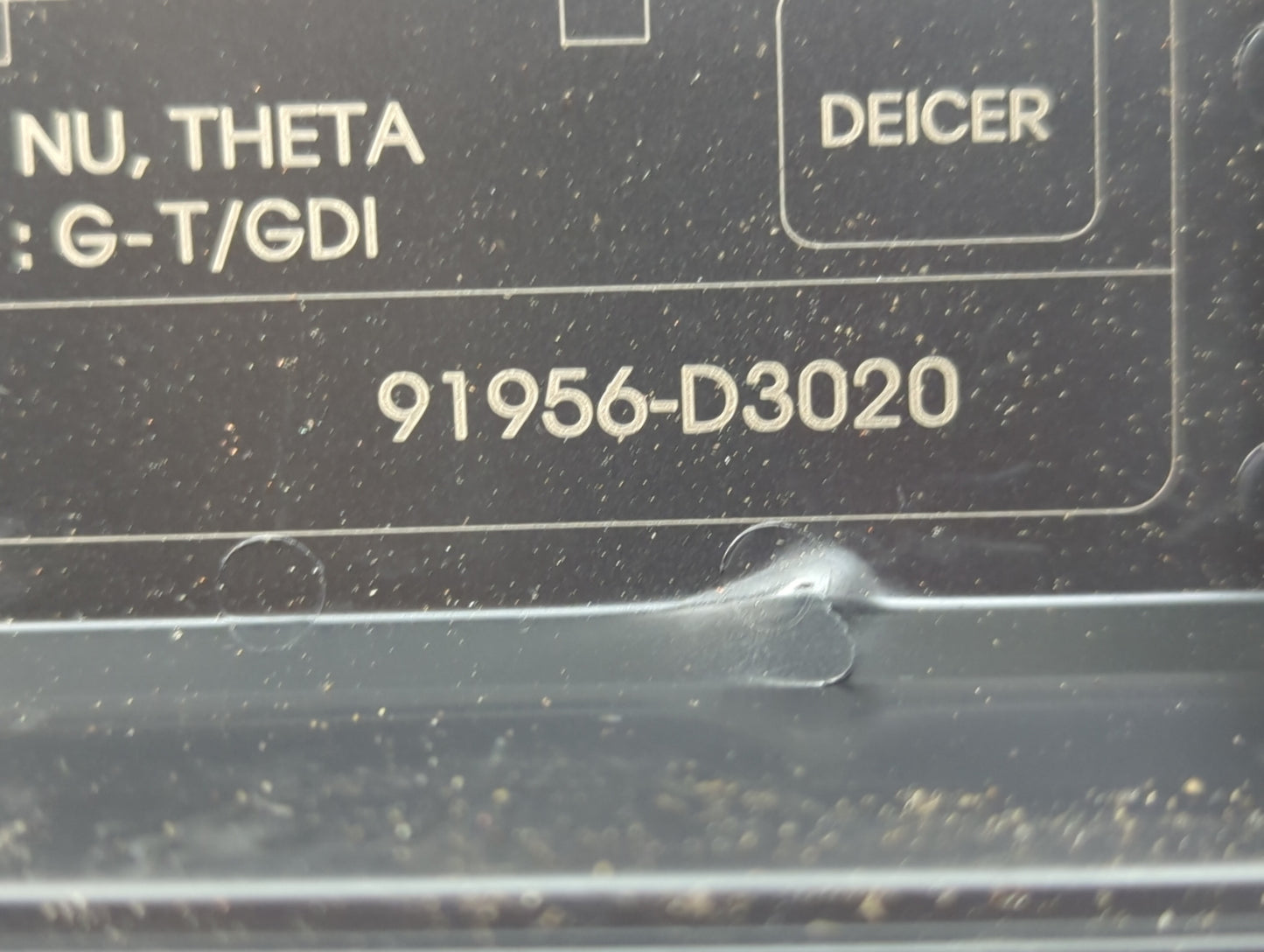 2019-2021 Hyundai Tucson Fusebox Fuse Box Panel Relay Module P/N:91956-D3020 Fits Fits 2019 2020 2021 OEM Used Auto Parts - 