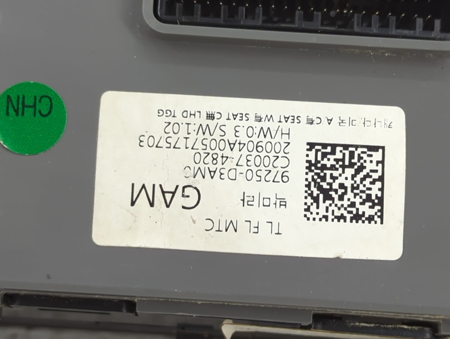 2019-2021 Hyundai Tucson Climate Control Module Temperature AC/Heater Replacement P/N:97250-D3AM0 C20037-4820 Fits OEM Used 