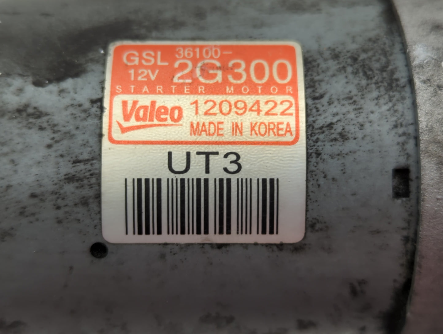 2018-2021 Hyundai Tucson Car Starter Motor Solenoid OEM P/N:36100-2G300 Fits Fits 2016 2017 2018 2019 2020 2021 OEM Used Aut