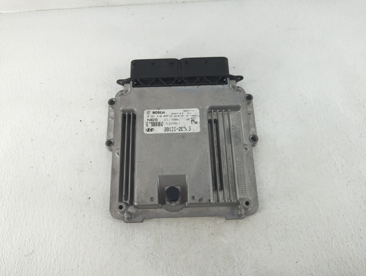 2019-2021 Hyundai Tucson PCM Engine Control Computer ECU ECM PCU OEM P/N:39131-2E805 Fits Fits 2019 2020 2021 OEM Used Auto 