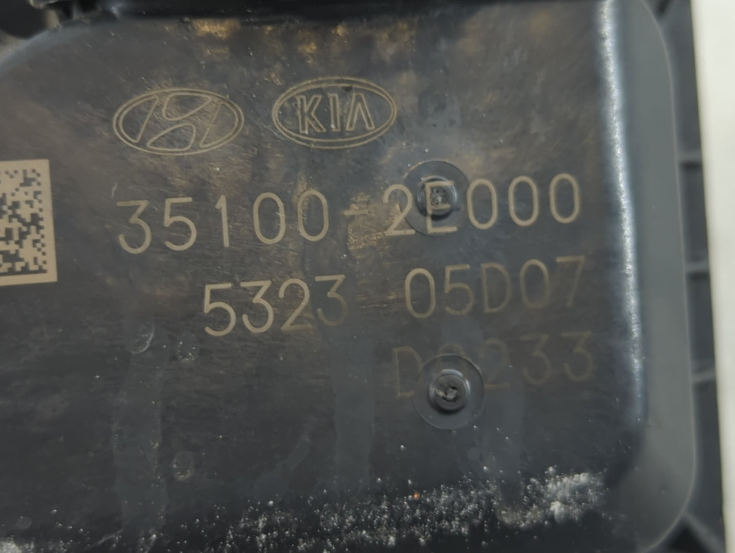 2014-2021 Hyundai Tucson Throttle Body P/N:35100-2E000 Fits Fits 2011 2012 2013 2014 2015 2016 2017 2018 2019 2020 2021 OEM 