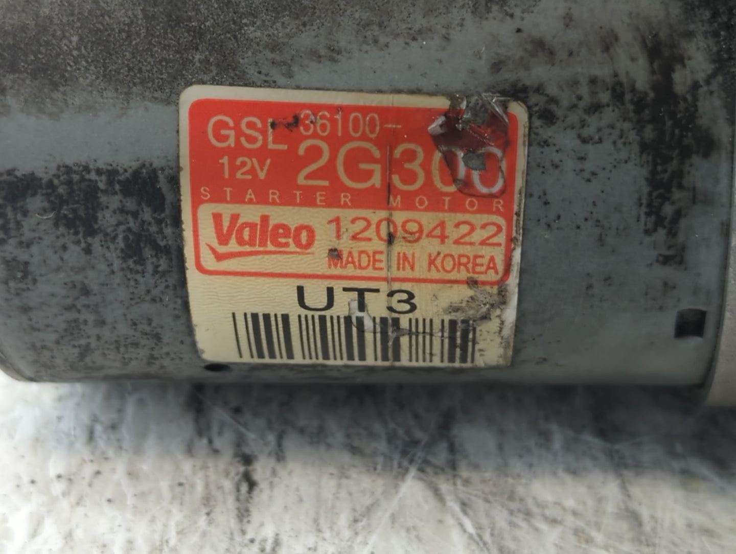 2018-2021 Hyundai Tucson Car Starter Motor Solenoid OEM P/N:1209422 36100-2G300 Fits Fits 2016 2017 2018 2019 2020 2021 OEM 