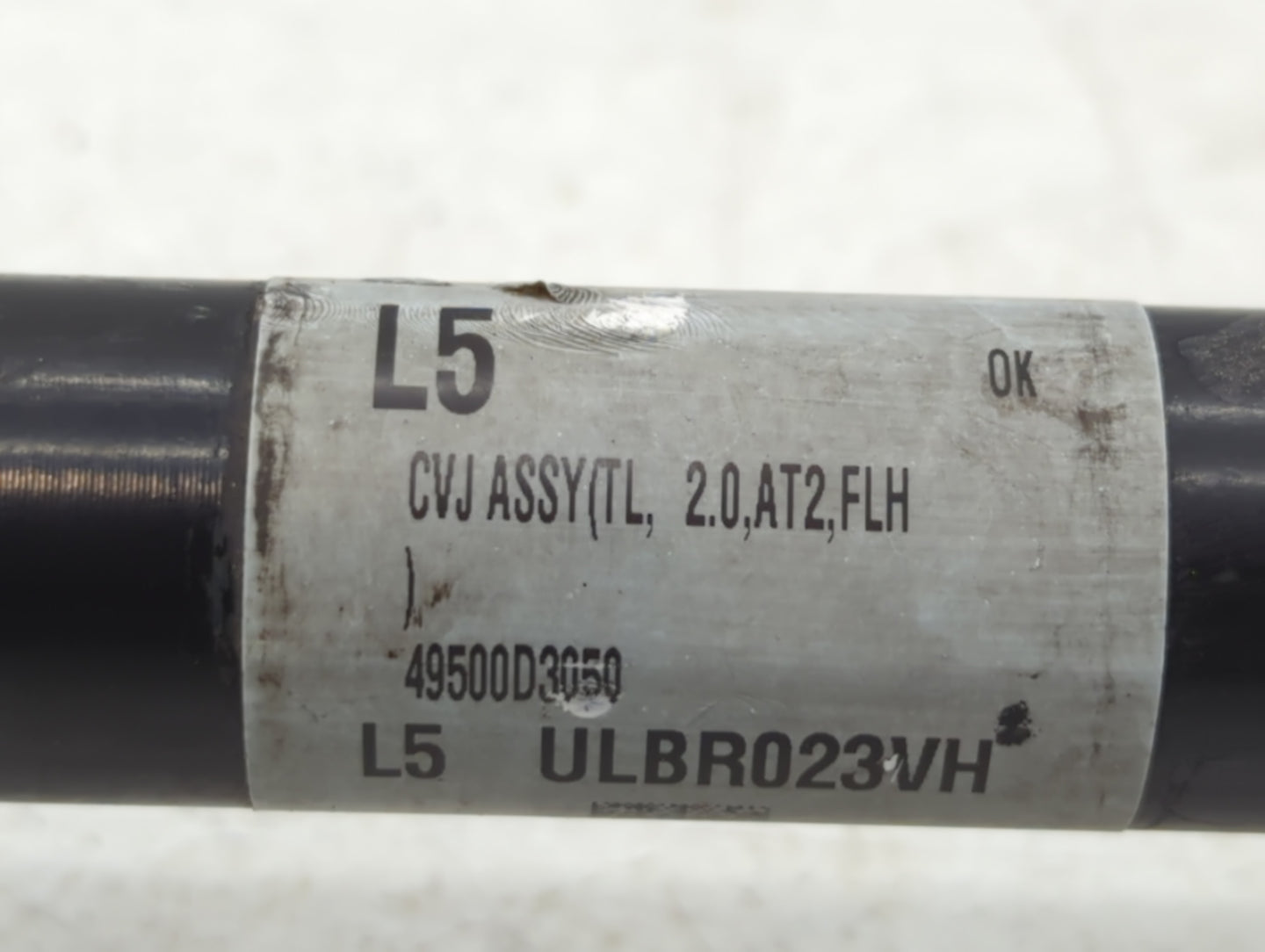 2016-2021 Hyundai Tucson Axle Shaft Front Driver Cv C/v - Oemusedautoparts1.com