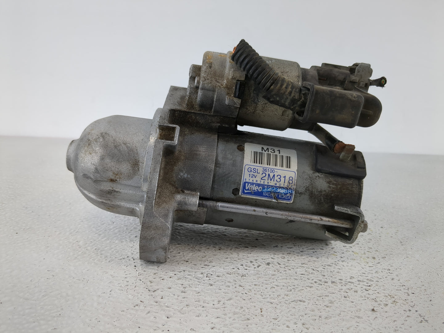 2020 Hyundai Venue Car Starter Motor Solenoid OEM P/N:36100-2M318 Fits Fits 2021 2022 2023 OEM Used Auto Parts - Oemusedauto