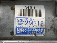 2020 Hyundai Venue Car Starter Motor Solenoid OEM P/N:36100-2M318 Fits Fits 2021 2022 2023 OEM Used Auto Parts - Oemusedauto
