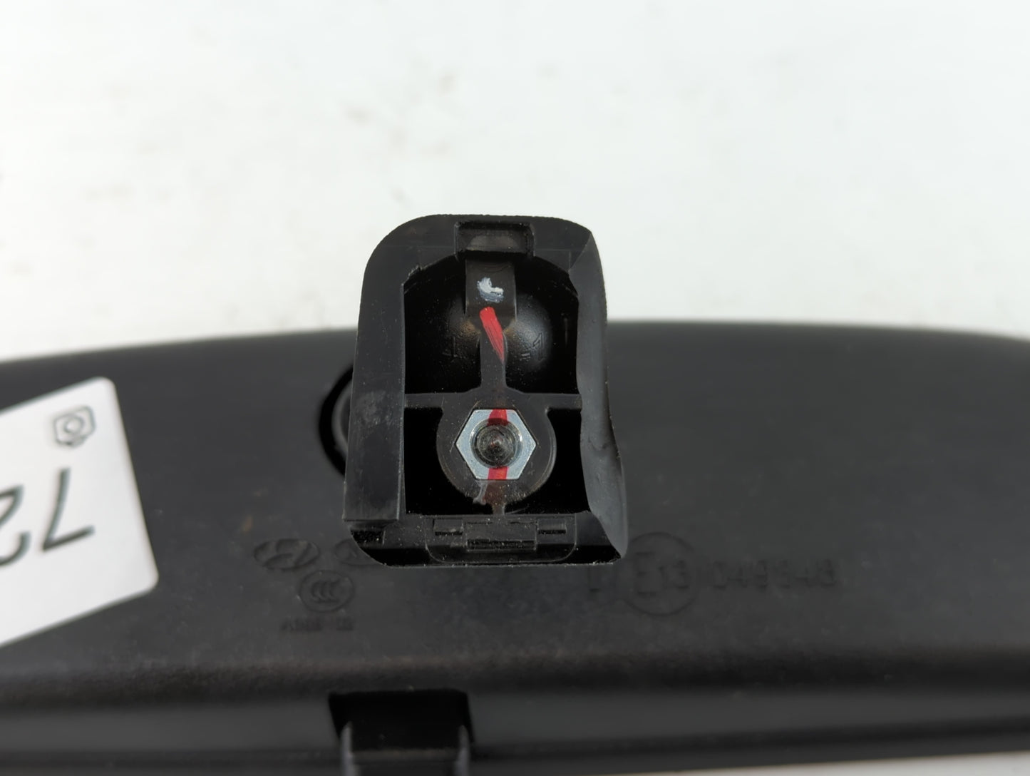 2020 Hyundai Venue Interior Rear View Mirror Replacement OEM P/N:IE13049848 Fits OEM Used Auto Parts - Oemusedautoparts1.com