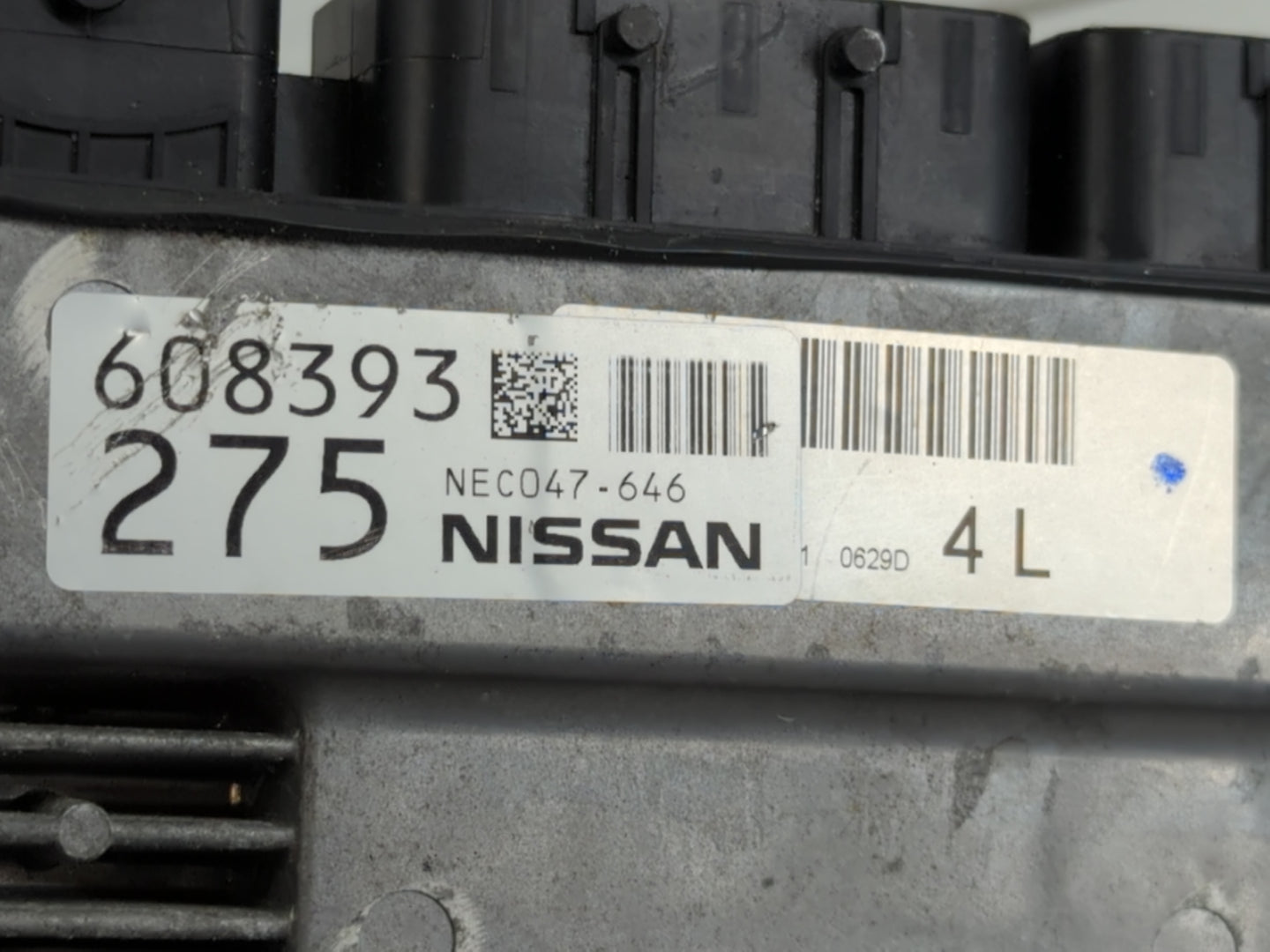 2021 Infiniti Q50 PCM Engine Control Computer ECU ECM PCU OEM P/N:NEC047-646 NEC056-626, 6251455D5 Fits OEM Used Auto Parts 