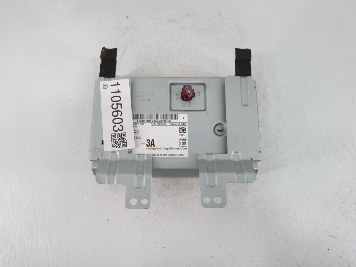 2021 Infiniti Q50 Information Radio Display Screen - Oemusedautoparts1.com