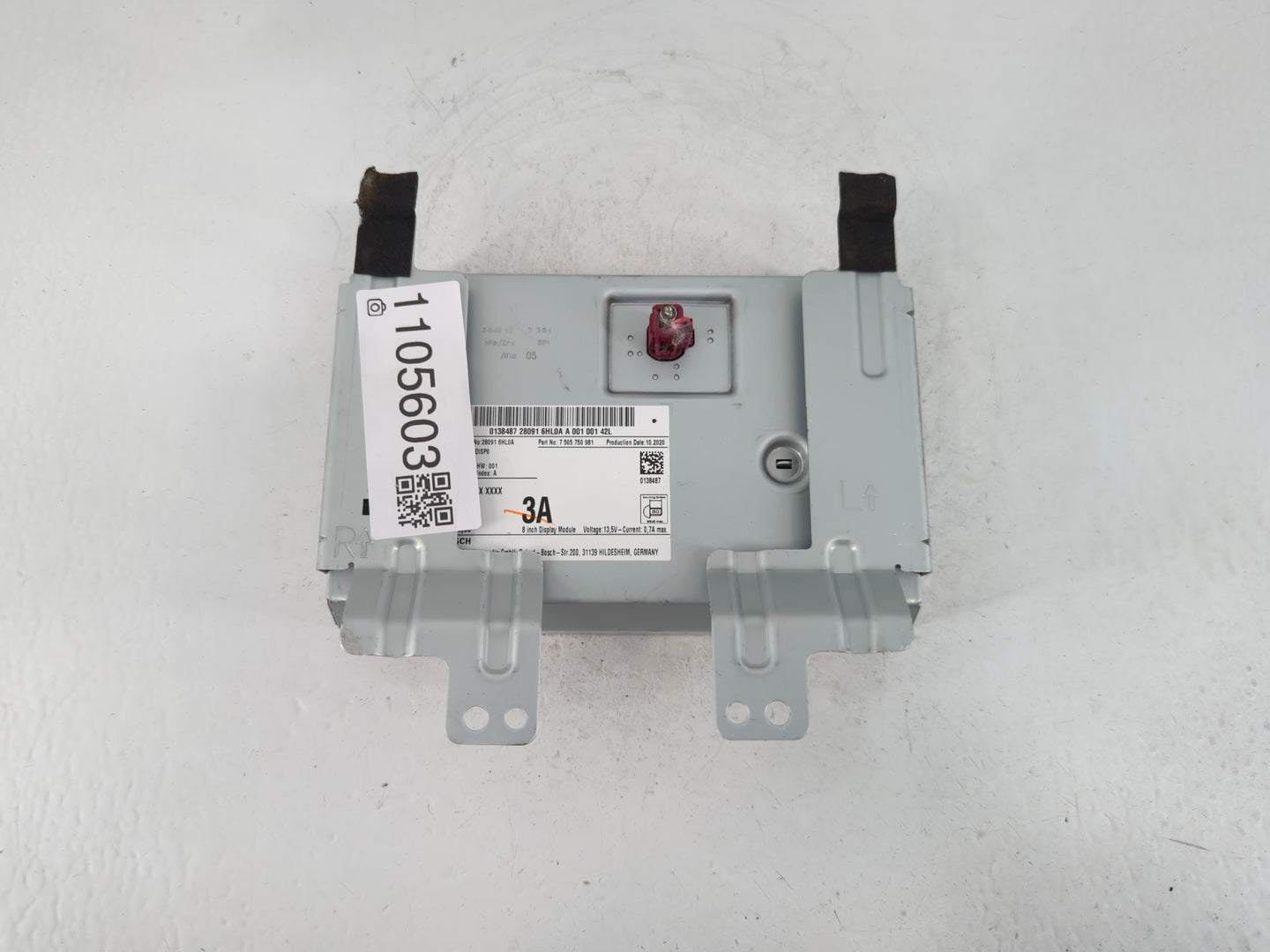 2021 Infiniti Q50 Information Display Screen - Oemusedautoparts1.com
