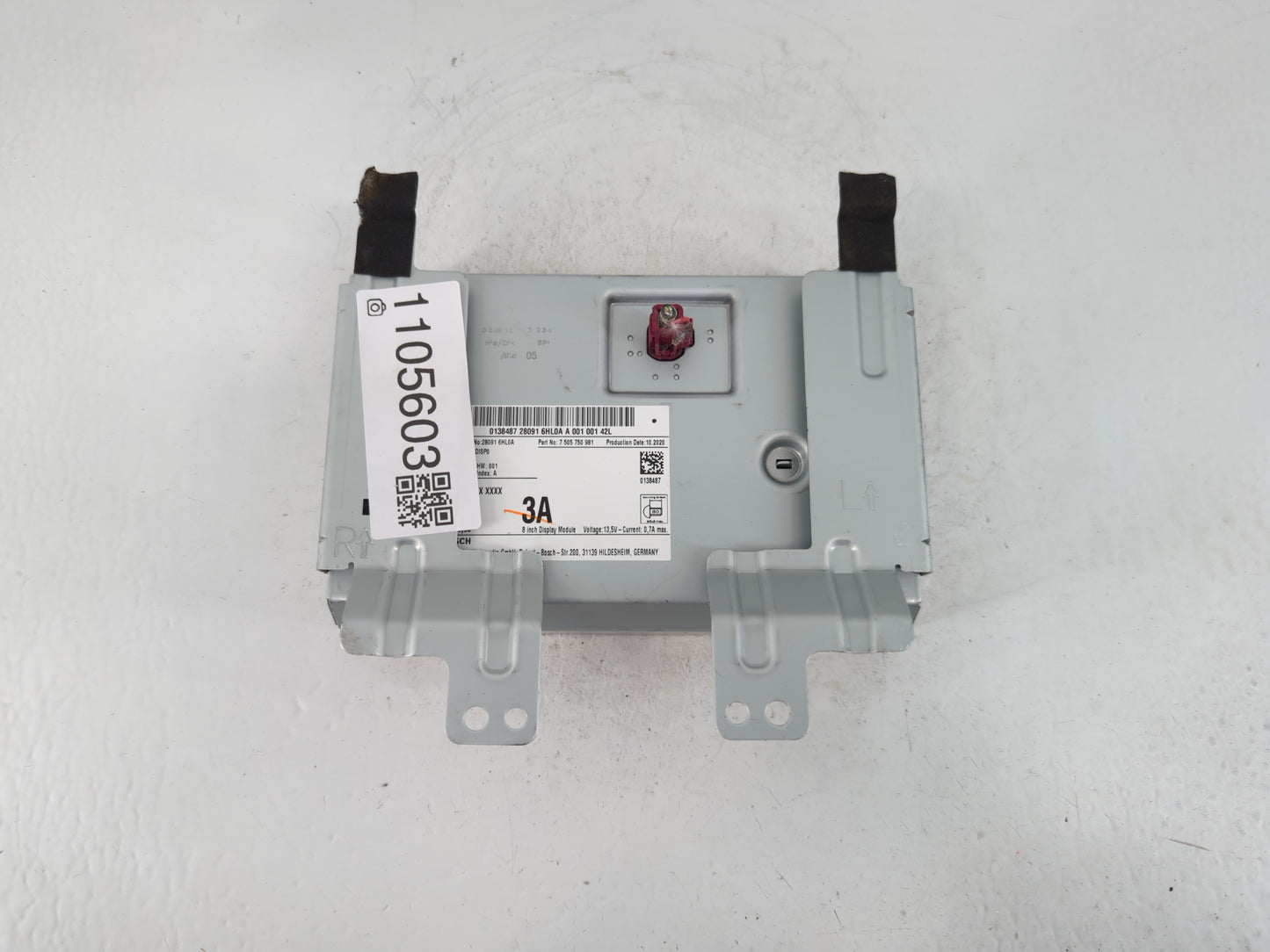 2021 Infiniti Q50 Information Display Screen - Oemusedautoparts1.com