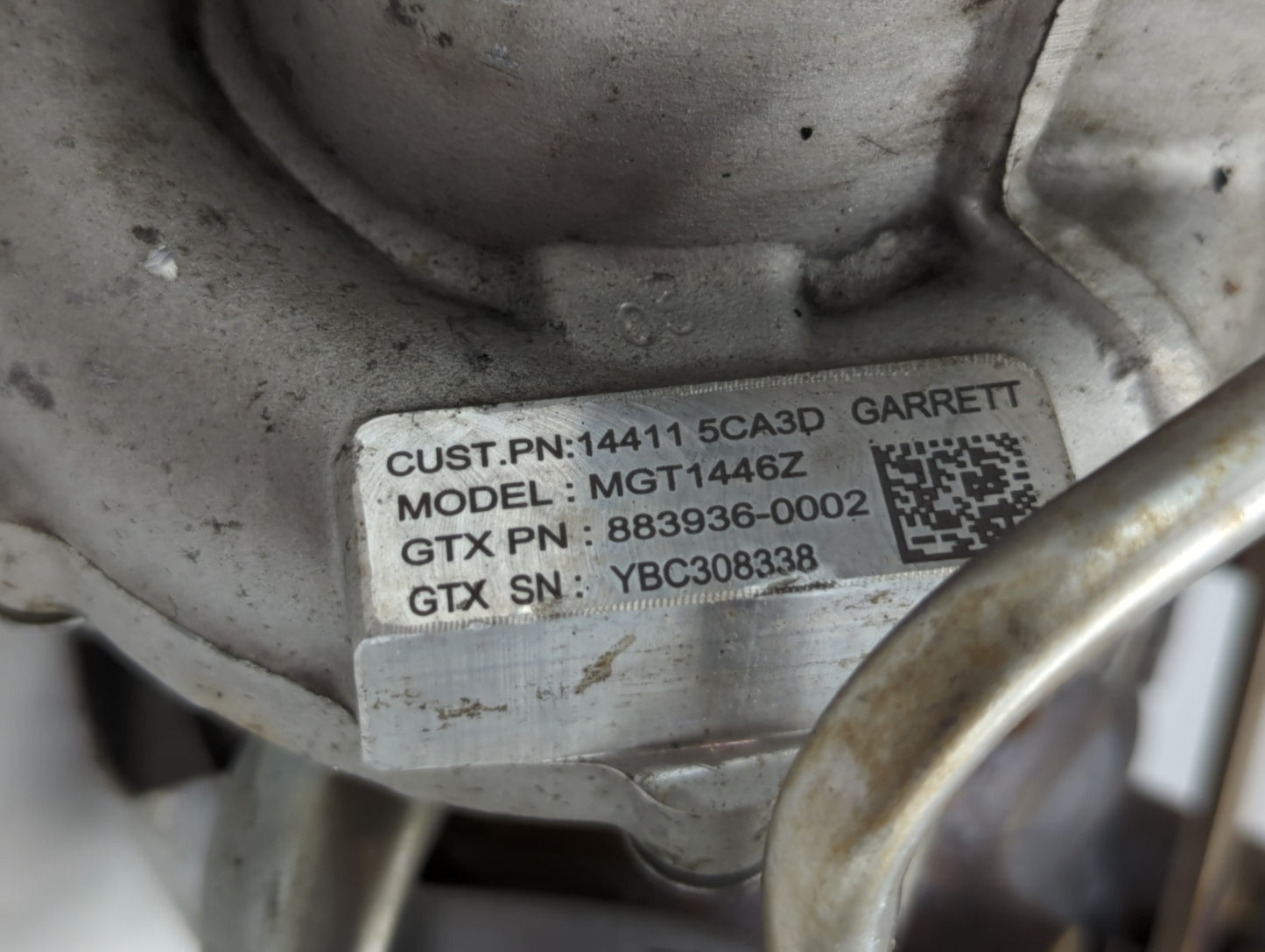 2016 Infiniti Q50 Turbocharger Turbo Charger Super Charger Supercharger - Oemusedautoparts1.com