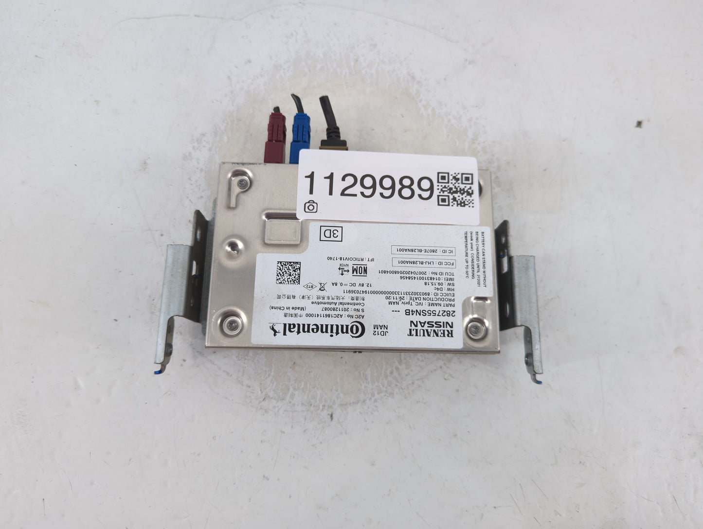 2021 Infiniti Q50 Telematics Control Module 282755sn4b - Oemusedautoparts1.com