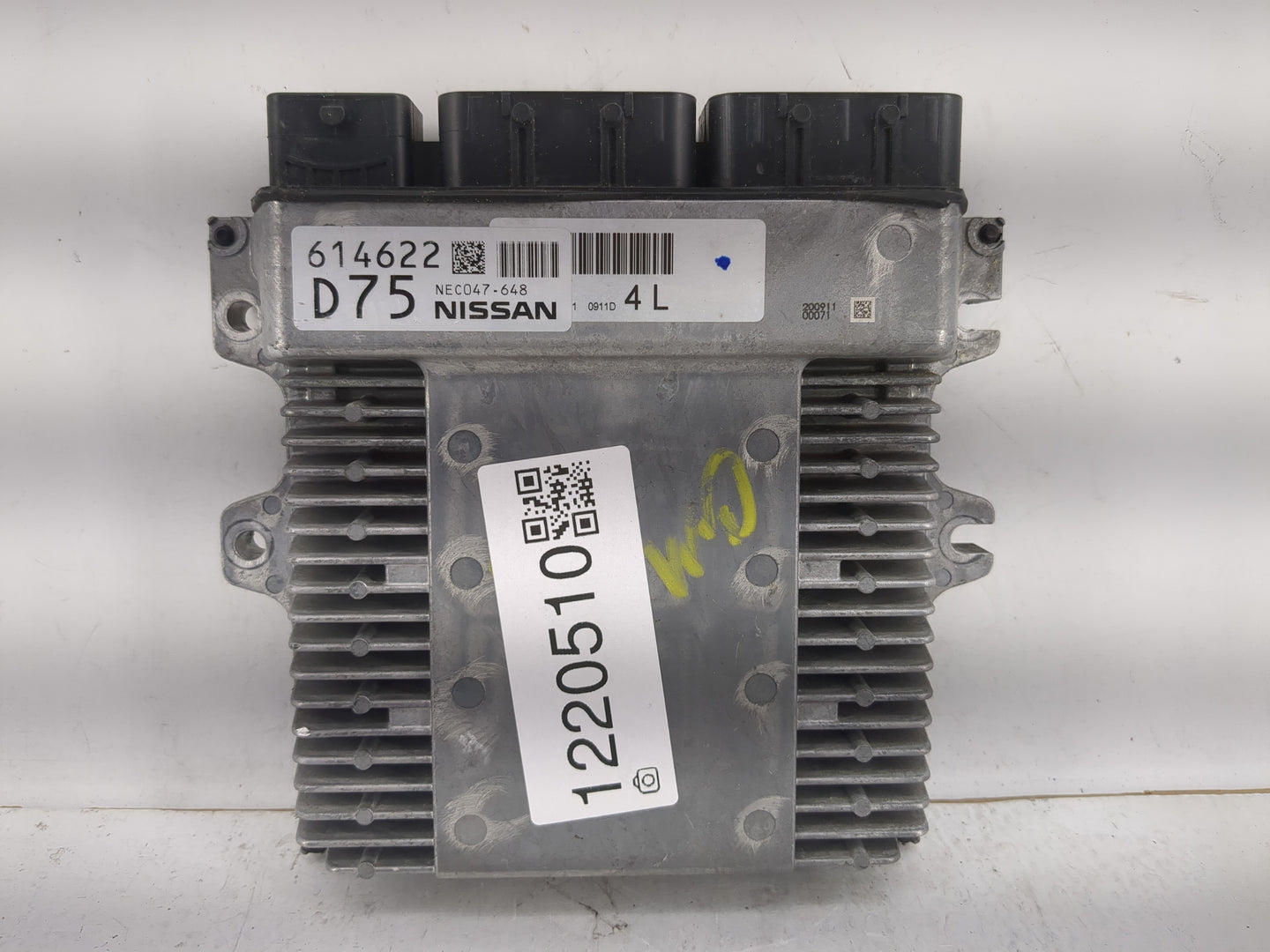 2021 Infiniti Q50 PCM Engine Control Computer ECU ECM PCU OEM P/N:NEC047-648 Fits OEM Used Auto Parts - Oemusedautoparts1.co