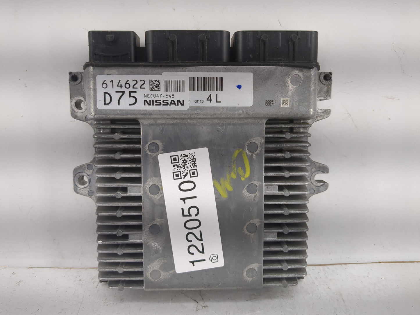 2021 Infiniti Q50 PCM Engine Control Computer ECU ECM PCU OEM P/N:NEC047-648 Fits OEM Used Auto Parts - Oemusedautoparts1.co