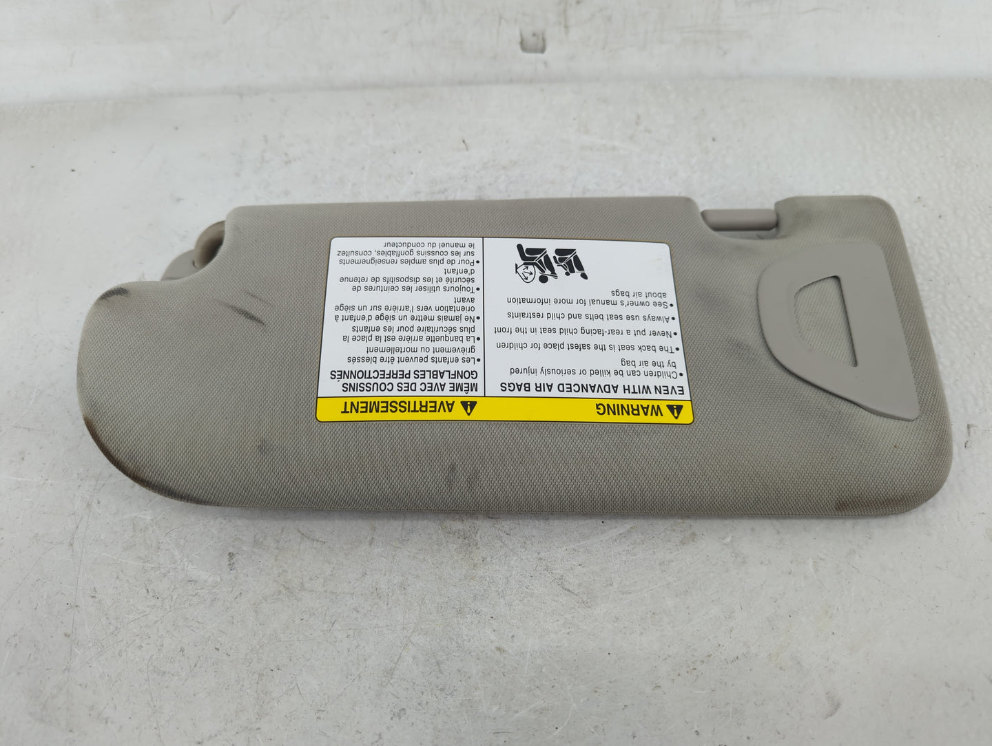 2014-2020 Infiniti Q50 Sun Visor Shade Replacement Passenger Right Mirror Fits Fits 2014 2015 2016 2017 2018 2019 2020 OEM U