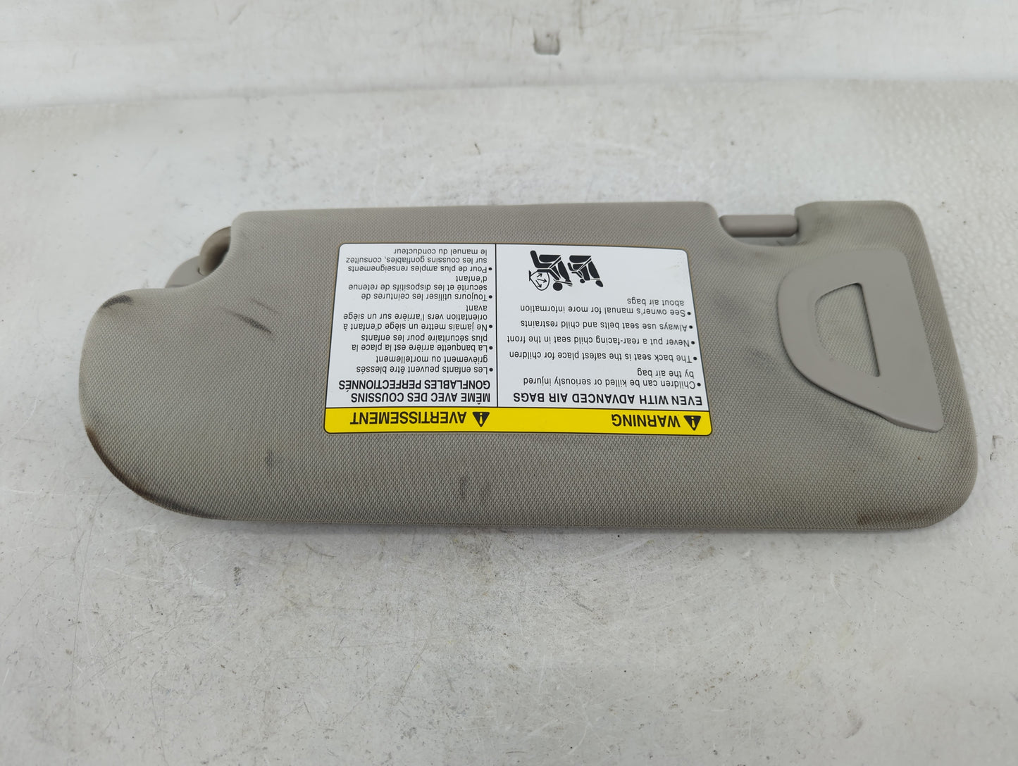 2014-2020 Infiniti Q50 Sun Visor Shade Replacement Passenger Right Mirror Fits Fits 2014 2015 2016 2017 2018 2019 2020 OEM U