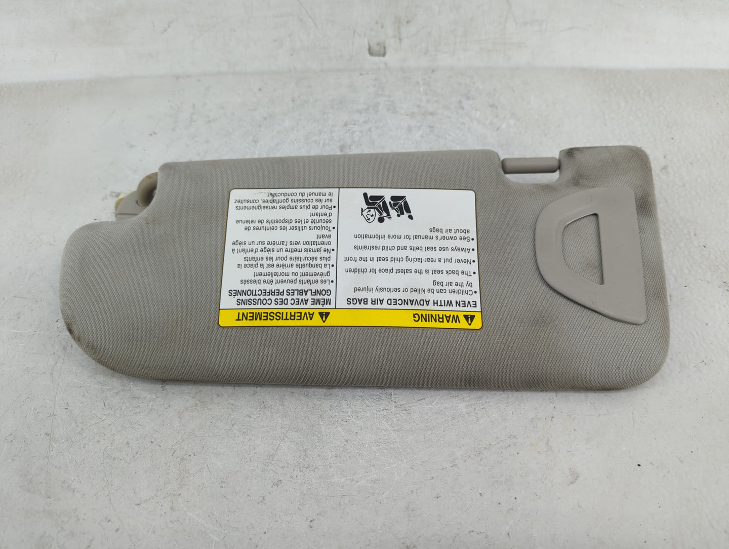 2014-2020 Infiniti Q50 Sun Visor Shade Replacement Passenger Right Mirror Fits Fits 2014 2015 2016 2017 2018 2019 2020 OEM U