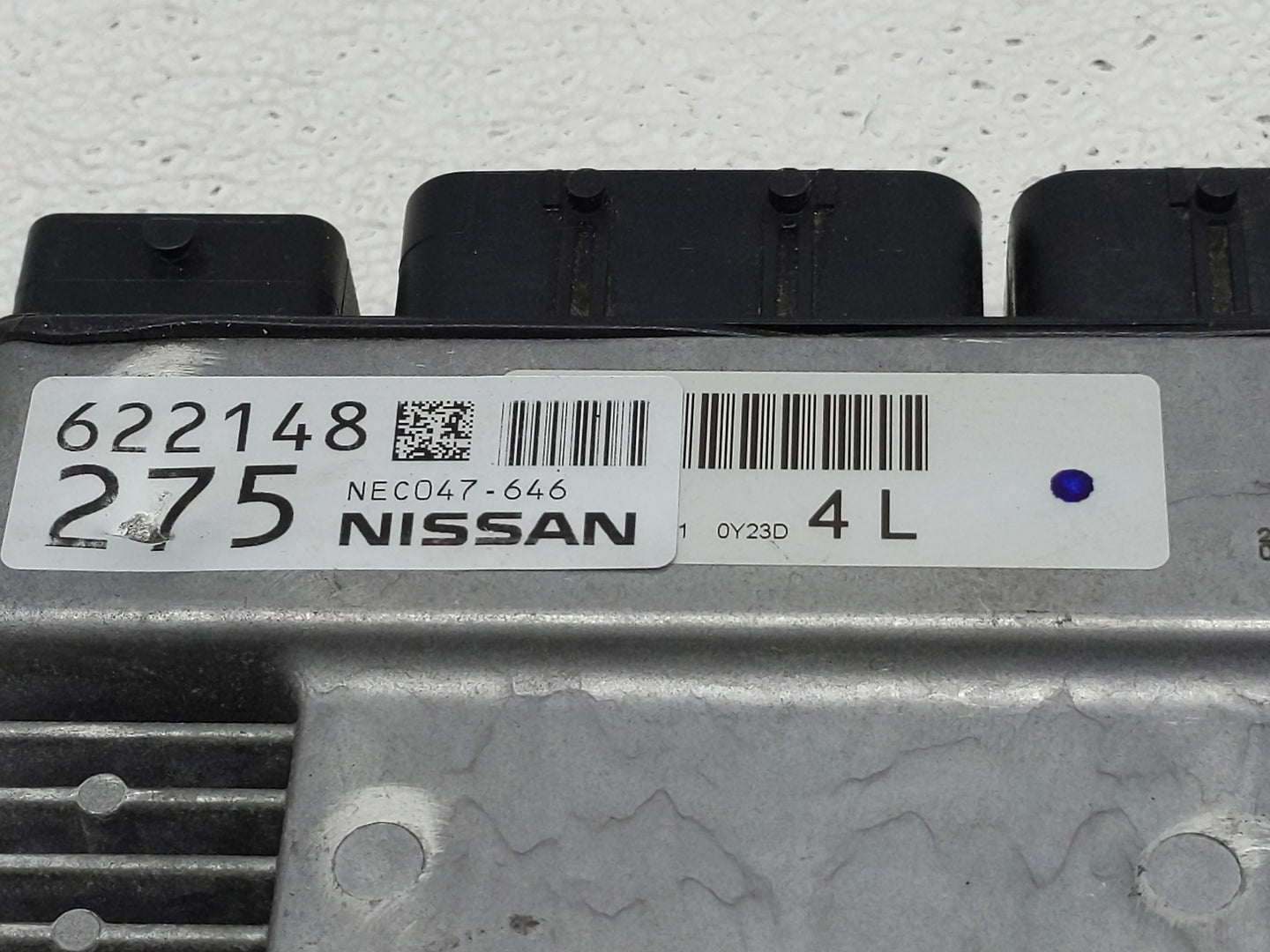 2021 Infiniti Q50 PCM Engine Control Computer ECU ECM PCU OEM P/N:NEC047-646 Fits OEM Used Auto Parts - Oemusedautoparts1.co