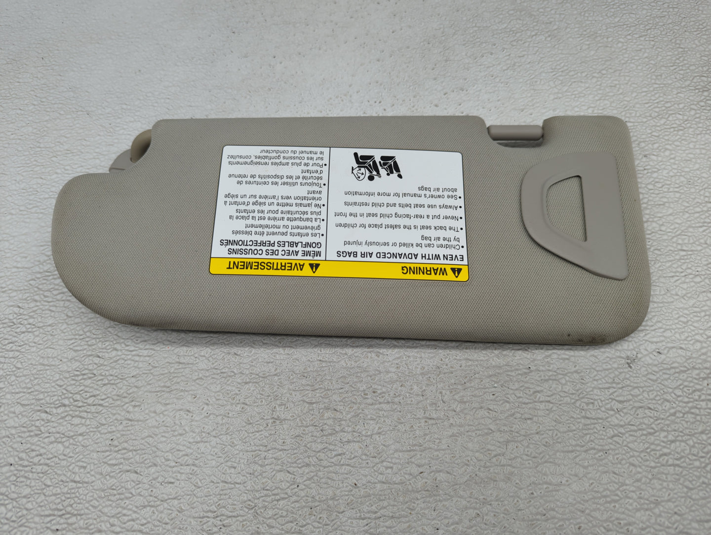2014-2020 Infiniti Q50 Sun Visor Shade Replacement Passenger Right Mirror Fits Fits 2014 2015 2016 2017 2018 2019 2020 OEM U
