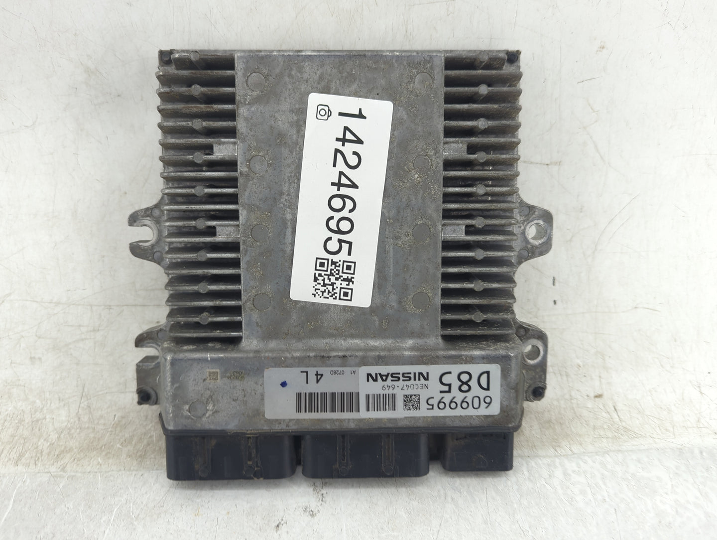 2021 Infiniti Q50 PCM Engine Control Computer ECU ECM PCU OEM P/N:NEC047-649 Fits OEM Used Auto Parts - Oemusedautoparts1.co