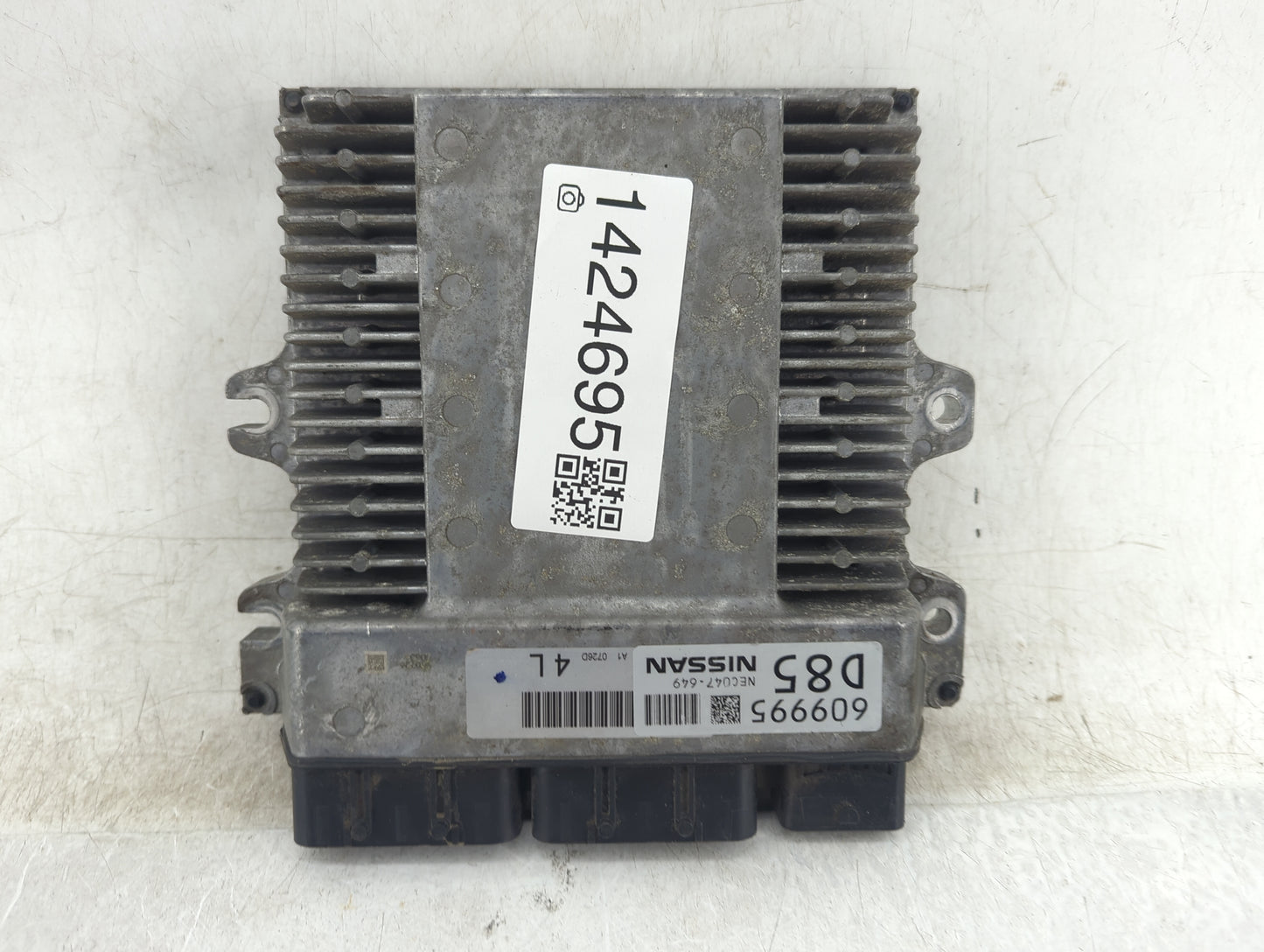 2021 Infiniti Q50 PCM Engine Control Computer ECU ECM PCU OEM P/N:NEC047-649 Fits OEM Used Auto Parts - Oemusedautoparts1.co