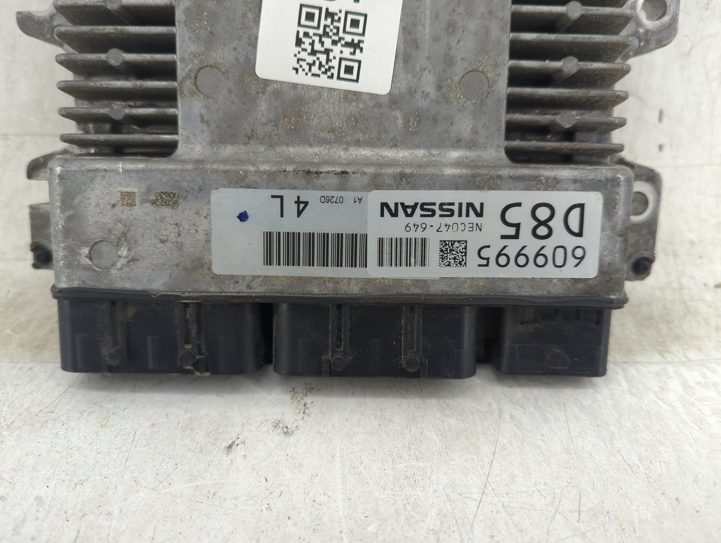 2021 Infiniti Q50 PCM Engine Control Computer ECU ECM PCU OEM P/N:NEC047-649 Fits OEM Used Auto Parts - Oemusedautoparts1.co