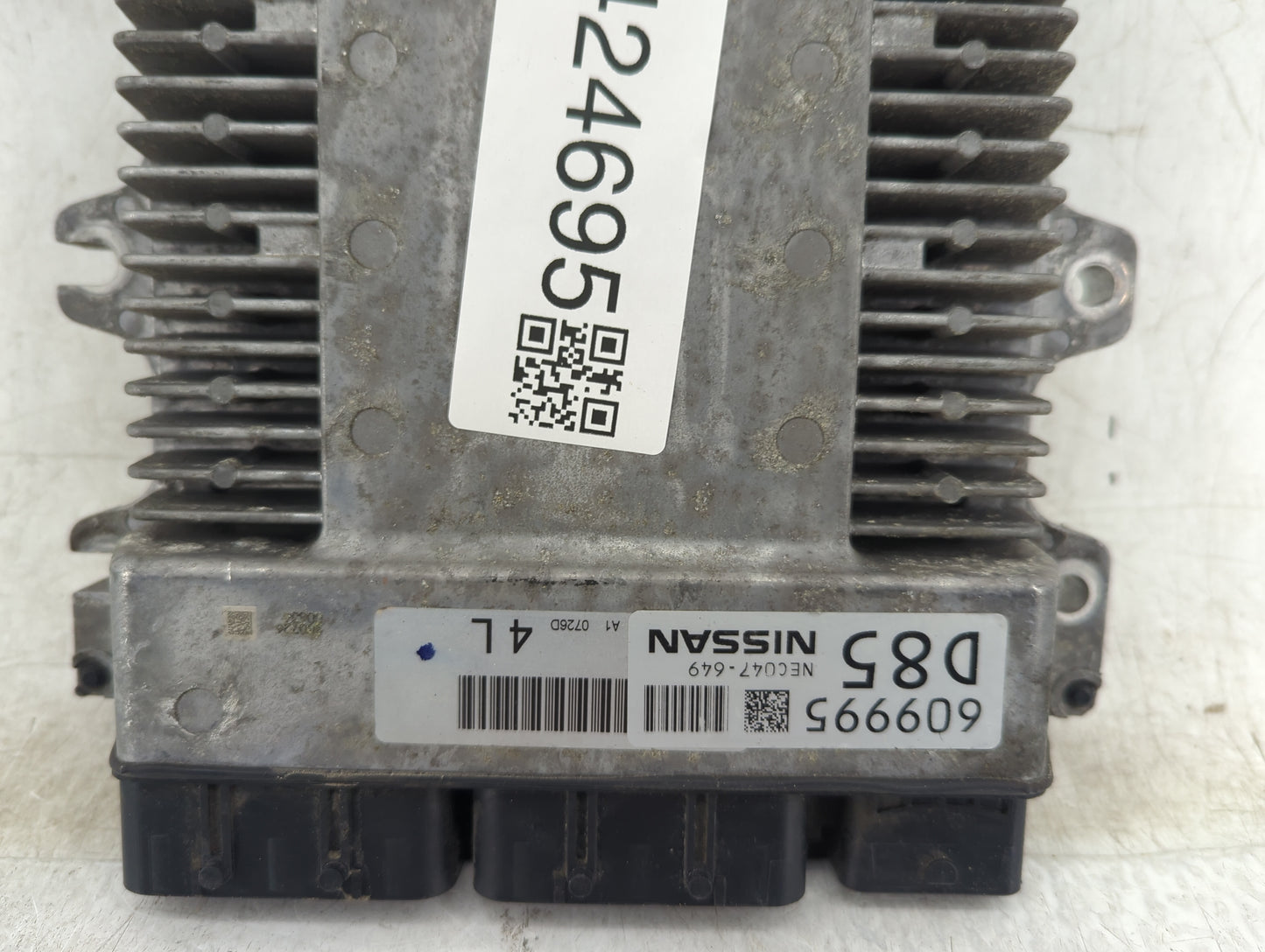 2021 Infiniti Q50 PCM Engine Control Computer ECU ECM PCU OEM P/N:NEC047-649 Fits OEM Used Auto Parts - Oemusedautoparts1.co