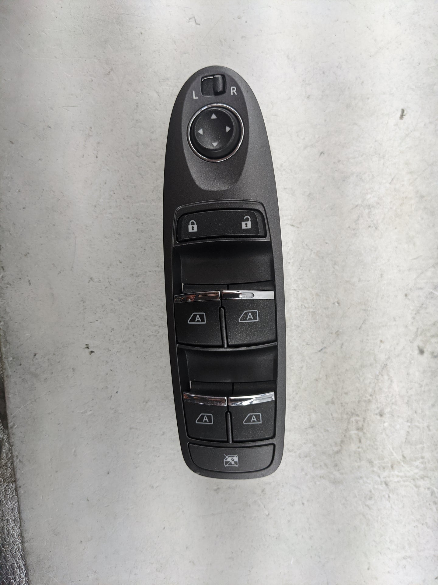 2014-2020 Infiniti Q50 Master Power Window Switch Replacement Driver Side Left P/N:25401-4GA7A 5AB164EA07 Fits OEM Used Auto